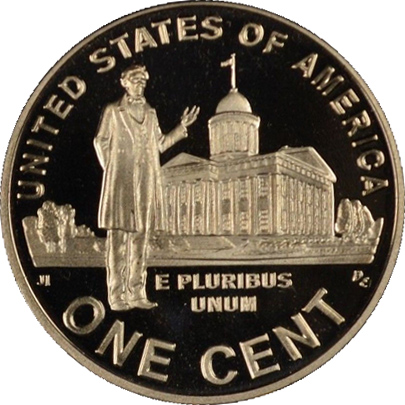 thumbnail image 2 of 2009-S Lincoln Professional Life Proof Penny – Deep Cameo With Significant Toning 2 of 2